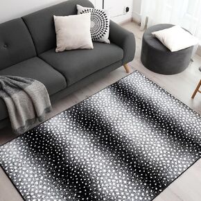 JONATHAN Y SAF100C-28 Antelope Modern Animal Indoor Area-Rug, Animal Prints, Casual, Contemporary Easy-Cleaning,Bedroom,Kitchen,Living Room,Non Shedding, Gray/Cream, 2 X 8