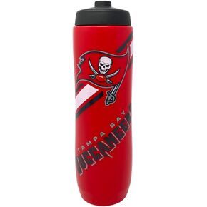 The Party Animal NFL Tampa Bay Buccaneers Squeezy Water Bottle