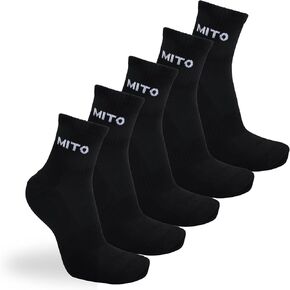 MITO Universal Cotton Crew Socks: Ultimate Comfort, Durability, and Freshness for Everyday Wear