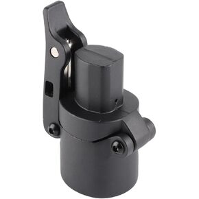 Folding Rod Base Lock Screw Folding Hook Folder Aluminum Electric Scooter Folding Pole Base 4.5x2.4in