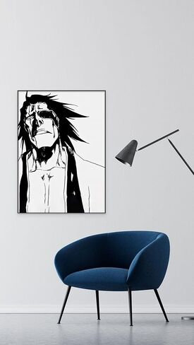 Ouroboros Art & Design - مغامرة Ichigo: Bleach Anime Art Gallery - ملصقات إصدار خاص من الرسوم المتحركة Bleach Manga Anime - 9 قطع - 300 جرام لكل متر مربع - 8x10 بوصة - غير مؤطرة in Kuwait