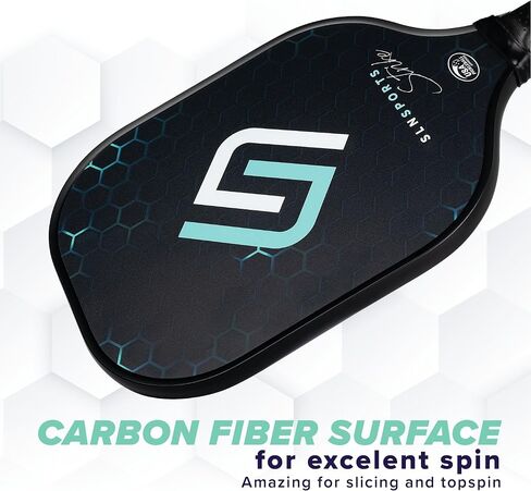 Graphite Pickleball Paddle | USAPA Approved Carbon Fiber Pickleball Racket for Adults & Kids | Beginners & Professionals | Pickleball Raquets for Beginners & Professionals in Saudi Arabia
