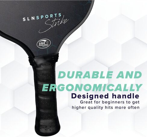 Graphite Pickleball Paddle | USAPA Approved Carbon Fiber Pickleball Racket for Adults & Kids | Beginners & Professionals | Pickleball Raquets for Beginners & Professionals in Saudi Arabia