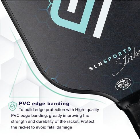 Graphite Pickleball Paddle | USAPA Approved Carbon Fiber Pickleball Racket for Adults & Kids | Beginners & Professionals | Pickleball Raquets for Beginners & Professionals in Saudi Arabia