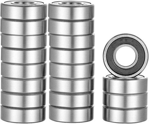 20 حزمة من محامل الكرات R6-2RS، 3/8"x5/8"x9/32" محامل كروية صغيرة محكمة الغلق من المطاط المزدوج مشحمة مسبقًا وABEC3 in Kuwait