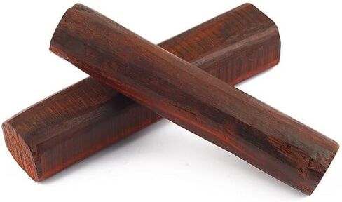 Red Chandan Wood Lakdi for Pooja Tilk Havan Sandalwood Sticks Safed Chandan Wood for Pooja Tilak Pack of 2 Sticks, CW100524001 in Saudi Arabia