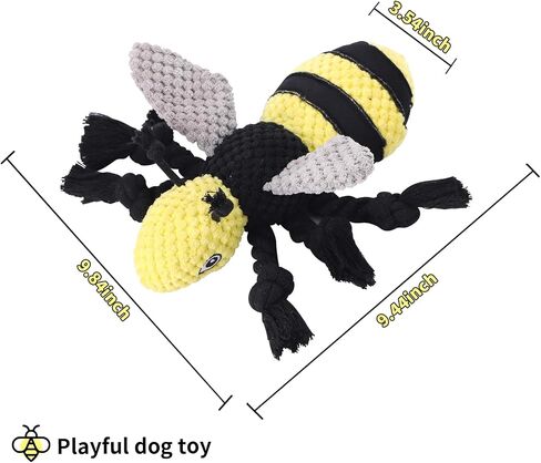 rabbit Squeaky Dog Toys - rabbit Interactive Dog Toy with Crinkle and Squeaky, Bunny Dog Plush Toys, Enrichment for Small and Medium Breed Puppies or Dogs, Cute and Plush (Blue) in Saudi Arabia
