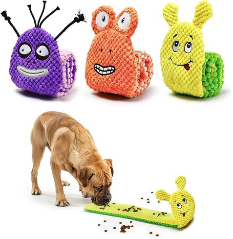 rabbit Squeaky Dog Toys - rabbit Interactive Dog Toy with Crinkle and Squeaky, Bunny Dog Plush Toys, Enrichment for Small and Medium Breed Puppies or Dogs, Cute and Plush (Blue) in Saudi Arabia