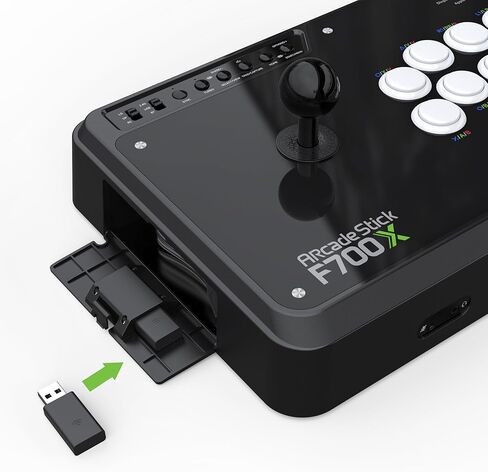 دونجل استقبال 2.4G لعصا التحكم اللاسلكية Mayflash بلوتوث عصا القتال F700 in Kuwait