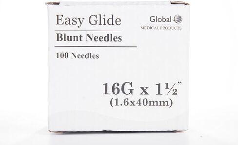 (Qty 50) 16 ga x 1-1/2" Dispensing Needle, Blunt Tip in Saudi Arabia