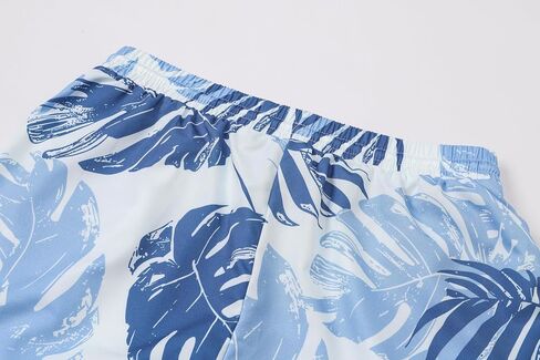 Cromoncent Women Beach Board Shorts,Summer Tropical Drawstring Shorts Hawaiian Swim Shorts for Women with Pockets in Kuwait