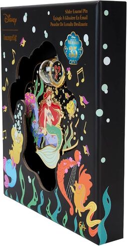 Loungefly Disney The Little Mermaid 35th Anniversary Life is the Bubbles Pin | Loungefly Accessories in Saudi Arabia
