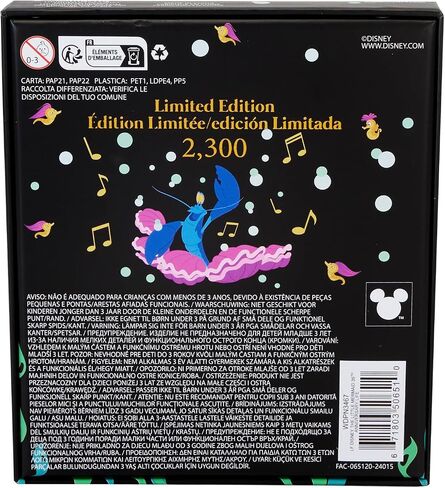 Loungefly Disney The Little Mermaid 35th Anniversary Life is the Bubbles Pin | Loungefly Accessories in Saudi Arabia