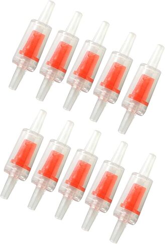 10pcs Air Pump Check Valves Pipe Fitting for Aquarium Fish Tank CO2 Water Air Line Pump One Way Non-Return Actuator Check Valve in Saudi Arabia