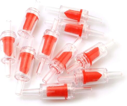 10pcs Air Pump Check Valves Pipe Fitting for Aquarium Fish Tank CO2 Water Air Line Pump One Way Non-Return Actuator Check Valve in Saudi Arabia