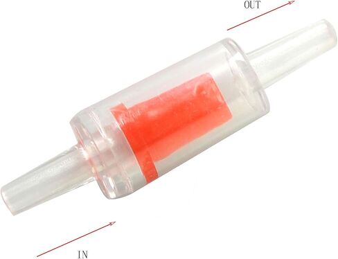 10pcs Air Pump Check Valves Pipe Fitting for Aquarium Fish Tank CO2 Water Air Line Pump One Way Non-Return Actuator Check Valve in Saudi Arabia