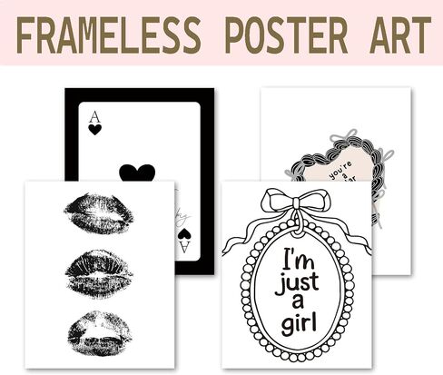 foedor Coquette Pink Bow Preppy Girly Wall Art Prints مجموعة من 4، ديكور غرفة Coquette Preppy، ديكور غرفة نوم جرلي، القوس الوردي العصري ديسكو كرة الكرز ملصقات ديكور الحائط للفتيات غرفة النوم، 8x10 غير مؤطرة in Saudi Arabia