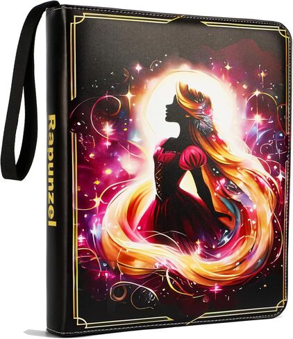 Binder Compatible with Lorcana Cards 990 Pockets Collectible Card Holder for Sports Cards and other TCG Trading Cards with 55 Sleeves(LOR-2) in Saudi Arabia