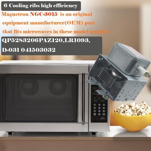 NGC-3015 Microwave Magnetron for TurboChef Microwave Oven Tube Compatible 2M246-03TAG WB27X10309 2M248J in Kuwait