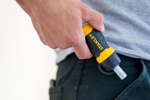 STANLEY Multi Screwdriver, Stubby Ratcheting, Including 6 Interchangeable Bits (66-358) in Saudi Arabia