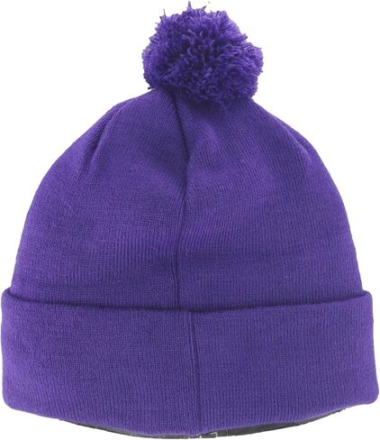 ZHATS NCAA Officially Licensed Pom Beanie Patch Switchback Team Color in Saudi Arabia