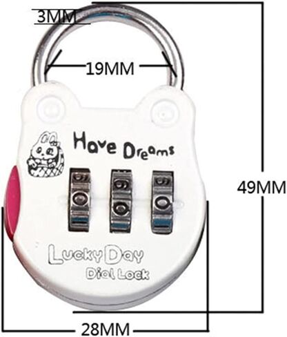 قفل مجموعة أزرق سماوي مكون من 3 أرقام لخزانة صالة الألعاب الرياضية المدرسية. حقيبة، غرفة تخزين، سياج، أقفال مجمعة قابلة لإعادة الضبط in Kuwait