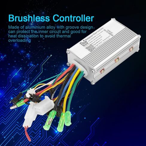 Brushless Controller 36V/48V 350W Motor Controller Aluminium Alloy Electric Brushless Controller for Electric in Saudi Arabia