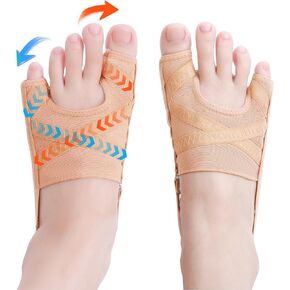 Bunion Corrector for Women and Men,Union Relief Protector Guards for the Thumb and Little Toe,Toe Corrector for Left and Right Foots, 1 Pair(S)