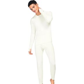 Long Johns Thermal Underwear for Men Fleece Lined Base Layer Set Top Bottom Pajama Set for Cold Winter in Saudi Arabia
