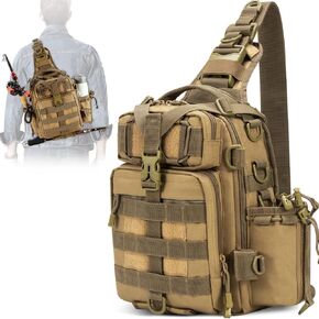 BLISSWILL Fishing Backpack with Rod Holder Fishing Tackle Bag Fishing Gear Bag Fishing Gifts for Men