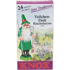 Knox Violet Scent German Incense Cones Made in Germany for Christmas Smokers
