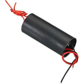 PATIKIL High Voltage Generator, 2 Pcs DC 3-6V 400KV Boosting Step-up Power Supply Module Voltage Transformer for Transform Scientific Experiment, Black