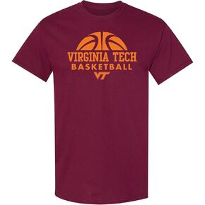 NCAA Basketball Hype Logo, Team Color T Shirt, College, University