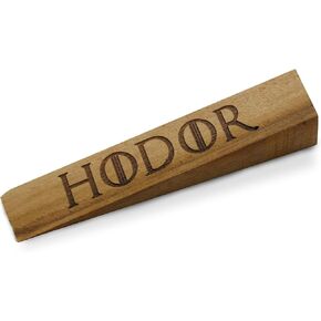 Door Stopper - Wooden Hodor Door Stopper | Door Stopper Wedge for Floor | Wooden Chocks Door Stop Wedger | Solid Teak Wood Door Stops for All Home Office Surface -7.5 X 1.5 Inches