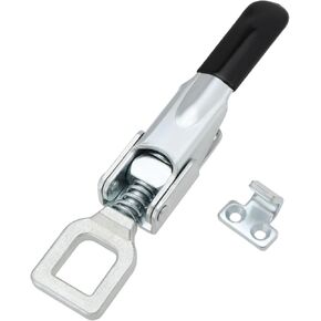 1Set Heavy Spring Loaded Hasps Lock Latch Lock for Truck Trailer Body Clamp Hasp Catch Lock Compatible with Nugent Compatible with Ifor Williams