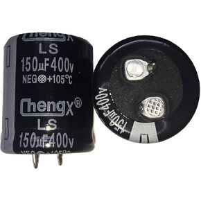 Snap In Capacitors 150uF 400V 25X30(MM) 2 PCS