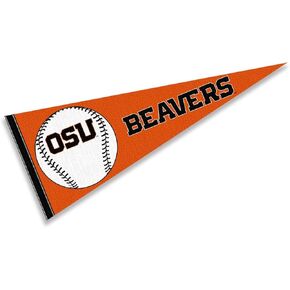 College Flags & Banners Co. Oregon State Beavers Baseball Full Size Felt Pennant