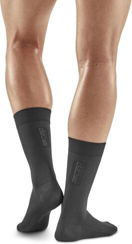 CEP Men’s Allday Mid-Cut Compression Wool Socks - Business, Dress, Travel Crew Cut Socks in Saudi Arabia