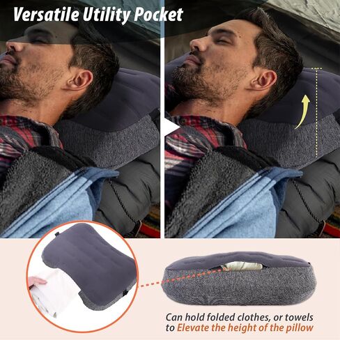 وسادة شاطئ قابلة للنفخ من TREKOLOGY - راحة فائقة وسهولة الحمل - تصميم مريح - وسادة سفر مدمجة - ALUFT Mint SE in Saudi Arabia