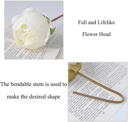 7 Heads Artificial Flowers Orange Peony Silk 3 Leaves Vintage Home Decoration Party Wedding Bouquet (Orange) in Saudi Arabia