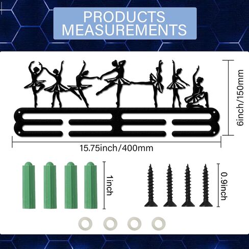 INFUNLY Medal Display Brazilian Jiu Jitsu Award Holder Sports Medal Hanger Rack Wall Mounted Medal Hanger Race Medal Wall Hanger for Brazilian Jiu Jitsu Awards Ribbon in Saudi Arabia