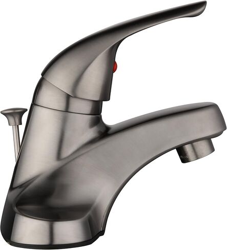 Middleton 4 in. Centerset 1-Handle Bathroom Faucet in Satin Nickel in Saudi Arabia