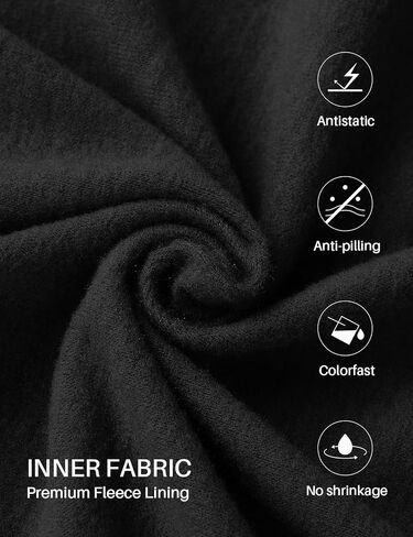 ملابس داخلية حرارية طويلة جونز للرجال مبطنة بالصوف، مجموعة بيجامة من الأعلى والأسفل للشتاء البارد in Kuwait