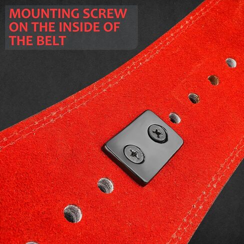 Weightlifting Lever Belt for adults Black 10mm Thick, 4inch wide Lower Back Support Powerlifting Deadlifts and Squats Best Gym Belt for Hardcore Training in Saudi Arabia