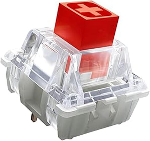 مفاتيح Kailh Box White Pro للوحة المفاتيح الميكانيكية mx، 3 دبابيس سميكة كليكي/استجابة ثابتة/الألعاب/RGB/مفاتيح صوت واضحة (صندوق أبيض Pro 108 قطعة) in Kuwait