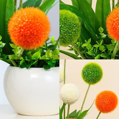 Artificial Flowers with Vases, Unique and Realistic Three Color Fake Floral Bouquet Paired with Ceramic Flower Pots, Floral Centerpieces for Tables Plants for Bedroom Decor ﻿ in Saudi Arabia