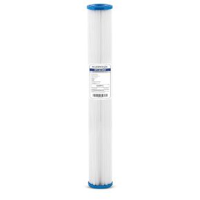 Hydronix SPC-25-2005 Universal Whole House Sediment Pleated Water Filter, Washable and Reusable, 2.5" x 20" - 5 micron