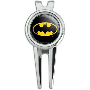GRAPHICS & MORE Batman Classic Bat Shield Logo Golf Divot Repair Tool and Ball Marker
