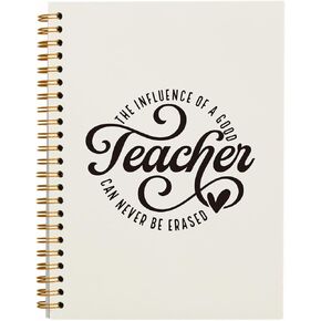 Teacher Gifts,Teachers Plant Seeds That Grow Forever Notebook Journal,Appreciation Gift for Teacher,Thank You Gift,Hardcover Spiral Notebook 5.5x8.3