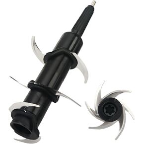 4 Point Blender Blade Replacement Parts For Ninja 64OZ 72OZ Food Processor Bowl Chopping Blade 319KKU770 Compatible With Ninja 8-Cup 9-Cup Pitcher CT682SP BL681A BL682 BL770 BL770AMZ BL772 BL910